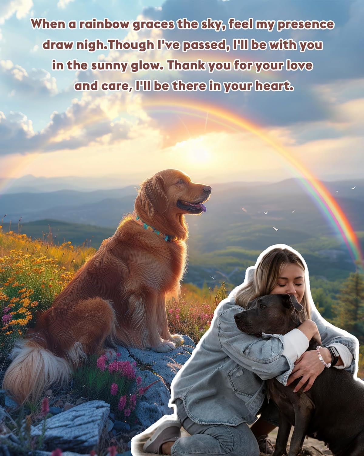 FYUKISS 𝗣𝗲𝘁 𝗠𝗲𝗺𝗼𝗿𝗶𝗮𝗹 𝗚𝗶𝗳𝘁𝘀 𝗳𝗼𝗿 𝗪𝗼𝗺𝗲𝗻/𝗠𝗲𝗻, Multiple Colors Available: Pink, Black, Mixed, Purple, Blue