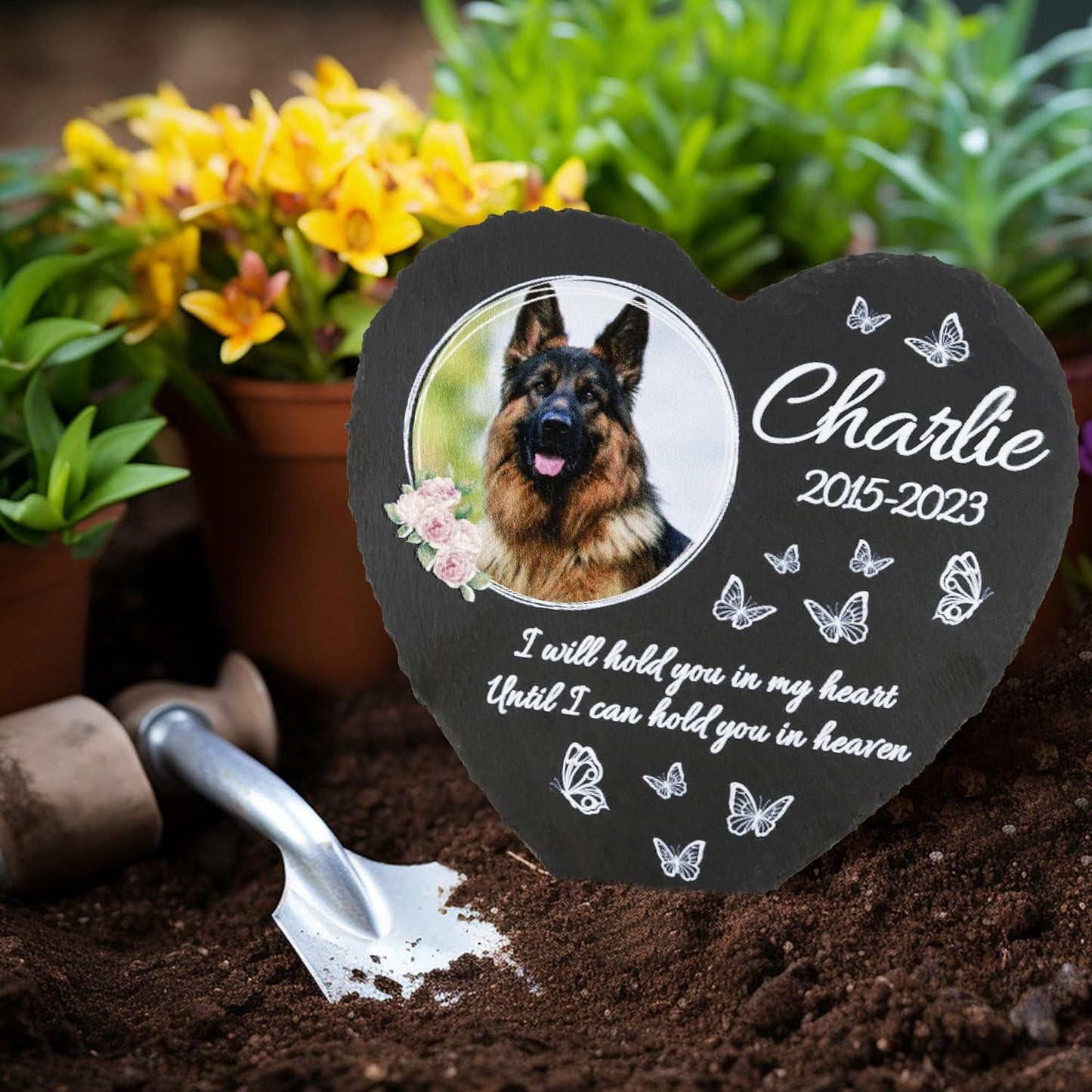 ODB Dog Memorial Gifts for Loss of Dog, Dog Memorial Stone, Pet Memorial Gifts, Pet Loss Gifts, Pet Memorial Stones, Cemetery Decorations for Grave, Cat Memorial Gifts, Gifts for Cat Lovers (Style 4)