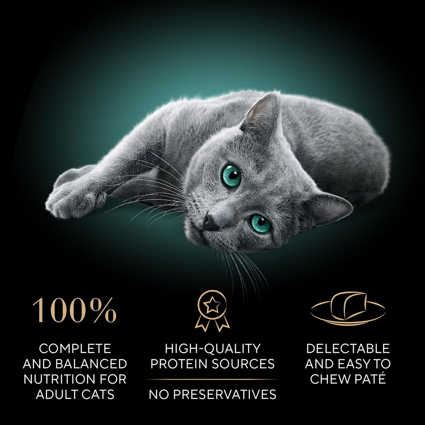 Sheba Perfect Portions Wet Cat Food Pate Savory Chicken Entree and with Sustainable Salmon Variety Pack, 2.6 oz. Twin-Pack Trays (6 Count, 12 Servings) (Pack of 2)