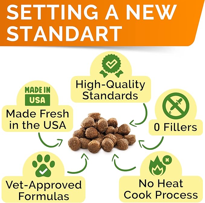 StrellaLab Vet Strength Dog Probiotics Treats - 1 Billion CFU + Digestive Enzymes + Prebiotics - Chewable Fiber Supplement w/Pumpkin - Allergy, Diarrhea, Gas, Constipation, Upset Stomach Relief