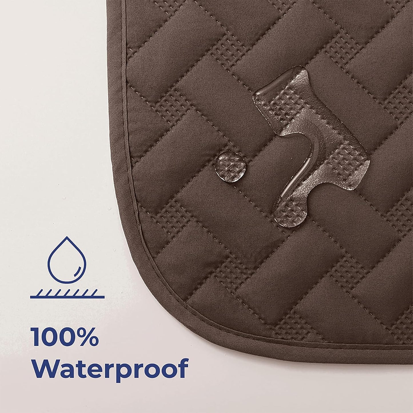 gogobunny 100% Double Sided Waterproof Dog Blanket Soft Pet Bed Cover Reversible Protect Furniture Couch Sofa Car for Puppy Cat Kids (Dark Chocolate/Light Chocolate, 82x102 Inch (Pack of 1))