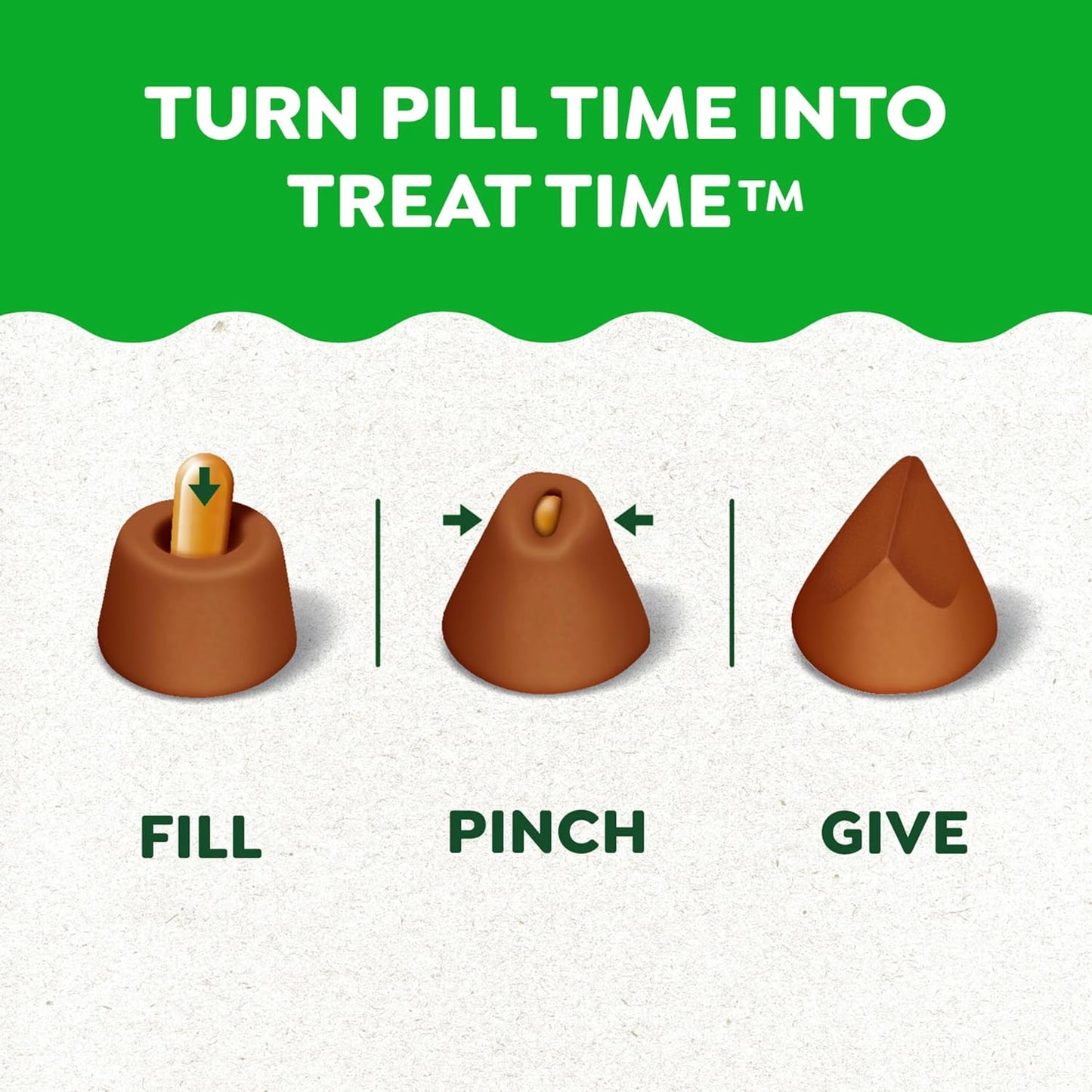 Greenies Feline Pill Pockets for Cats Natural Soft Cat Treats, Salmon Flavor, 3 oz. Pouch (85 Treats)