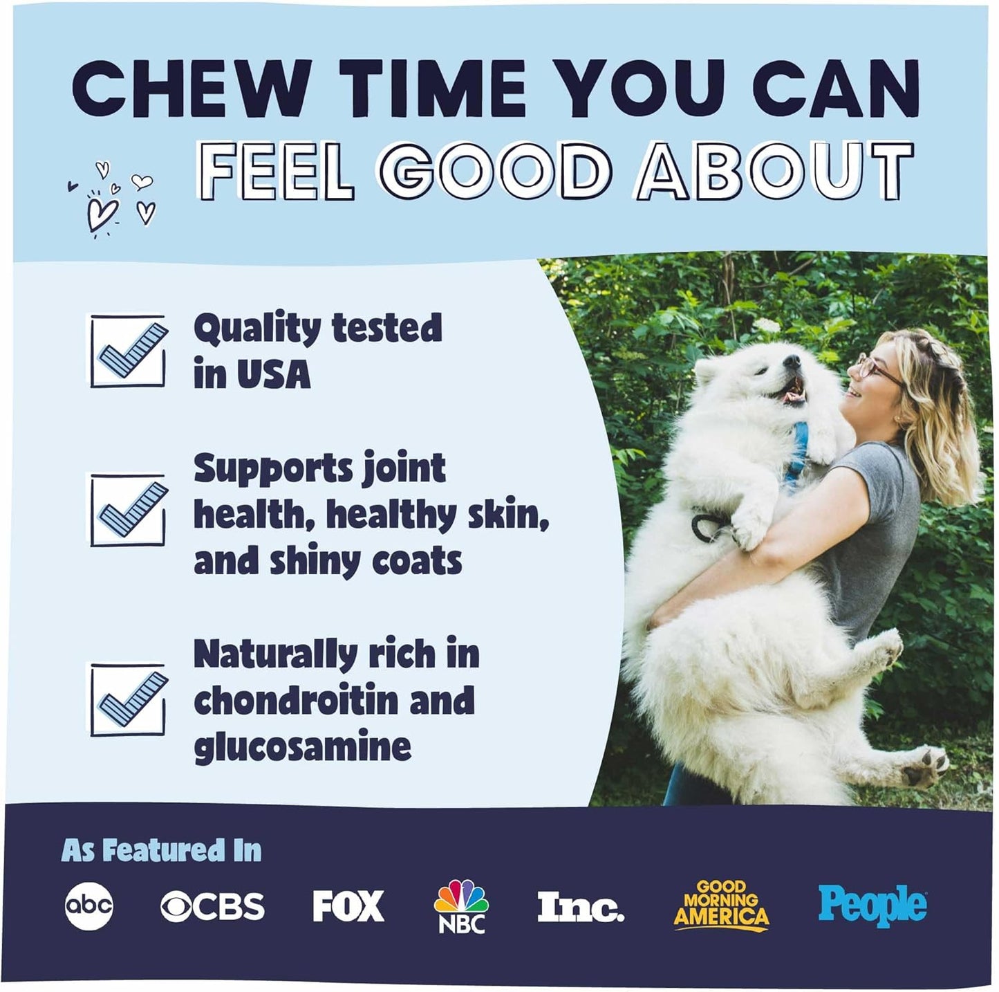 Pawstruck 2-in-1 Collagen Wrapped Jerky Natural Treats for Dogs - 5 Medium Braids - Limited Ingredient Grain Free for Small, Medium, and Large Dogs