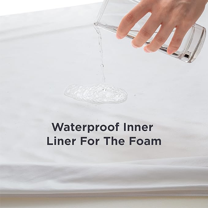 Bedsure Orthopedic Dog Bed Medium Size Dogs - Washable Medium Dog Cat Bed Waterproof, Comfort Pet Couch Sofa with Washable Removable Cover, Pets Bed with Nonskid Bottom, Pink, 28"