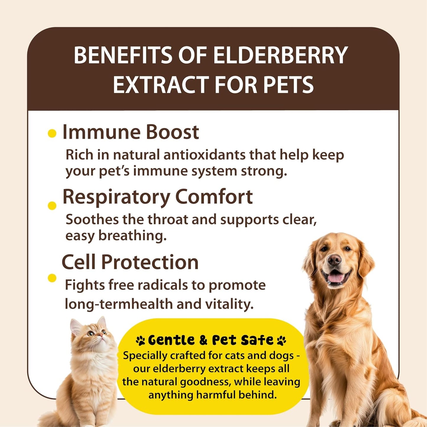 Cough Medicine for Dogs & Cats, Respiratory Infection Support - Sneezing Relief & Kennel Cough Treatment - Pet Asthma Support - Made with Natural Ingredients in The USA (4oz)