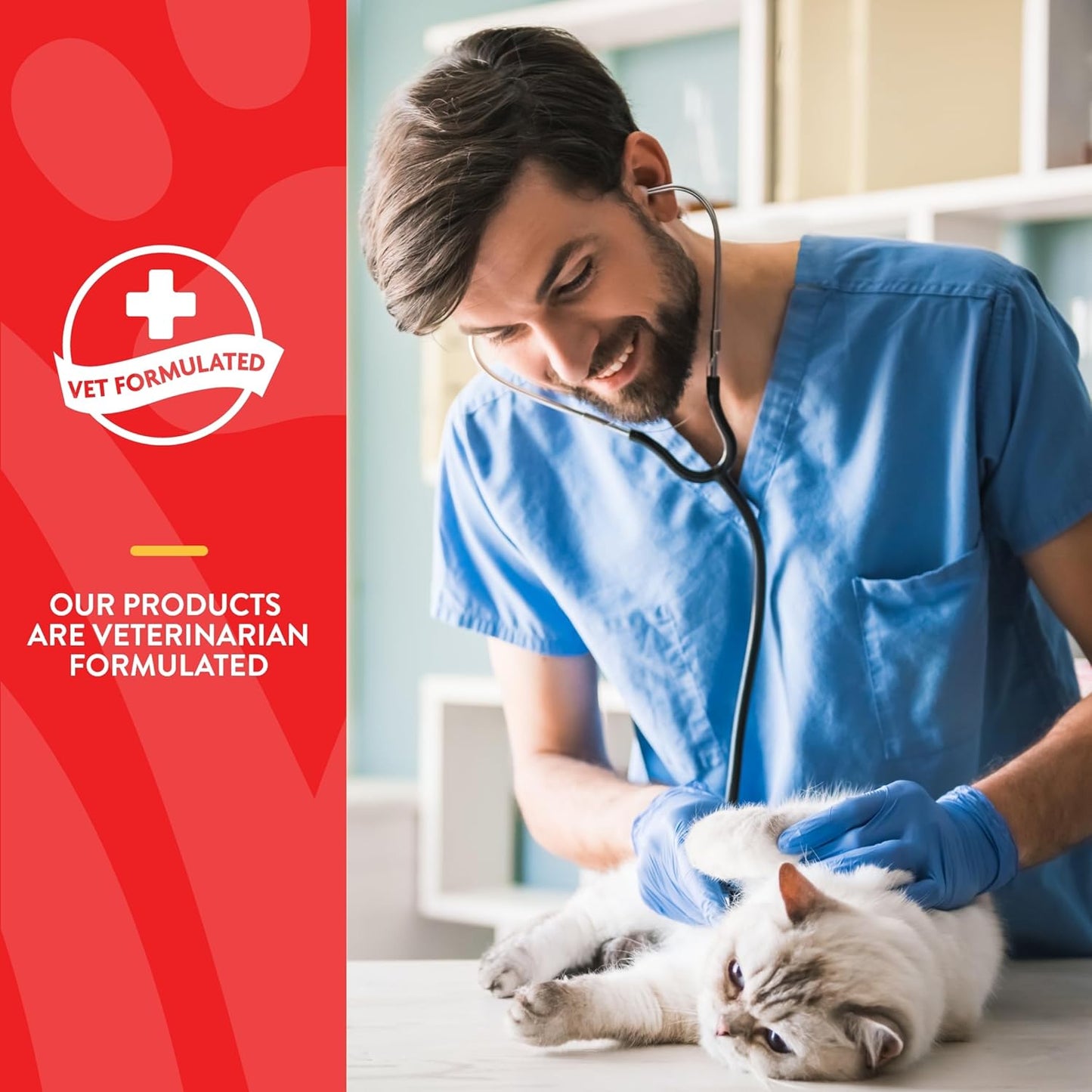 NaturVet – Aller-911 Allergy Aid Plus Antioxidants for Cats – 60 Soft Chews | Supports Immune System, Skin Moisture & Respiratory Health | Enhanced with Omegas, DHA & EPA | 30 Day Supply