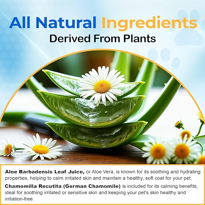 SONO Dog Wipes - Gentle Pet Wipes for Paws, Butt, Face & Body - Cleaning, Deodorizing, Puppy & Cat Friendly - Unscented, 100 Count