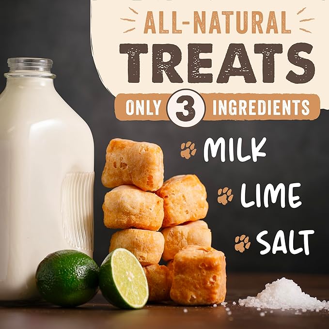 Mighty Paw Yak Cheese Puffs for Dogs - All-Natural Pet Treats for All Sized Breeds - Odorless Limited-Ingredient Chews for Puppies & Power-Chewers - Rich in Protein and Calcium - Easy to Chew (12 oz.)