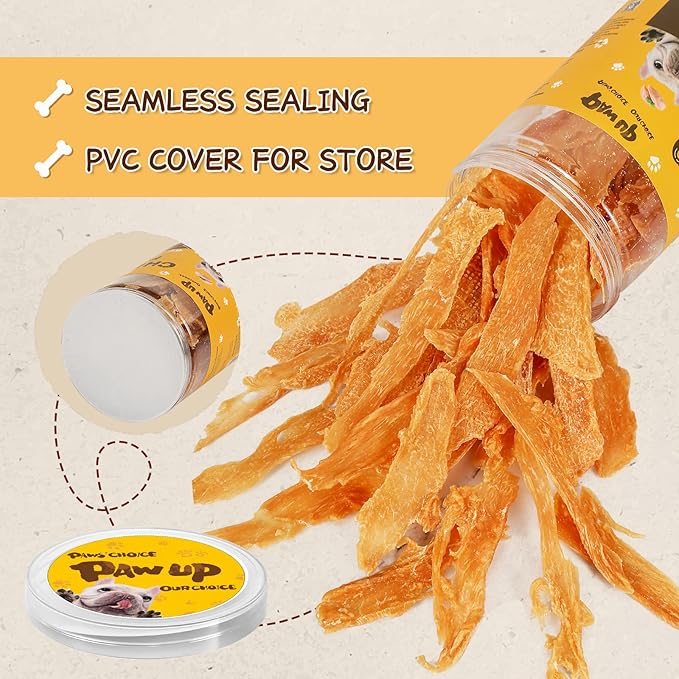 Chicken Jerky Crisp Flakes for Dog Treats, 1% Taurine Added, 6oz (170g), Chip Jerky, High Protein Chicken Dog Training Rewards, Rawhide-Free, Gluten-Free