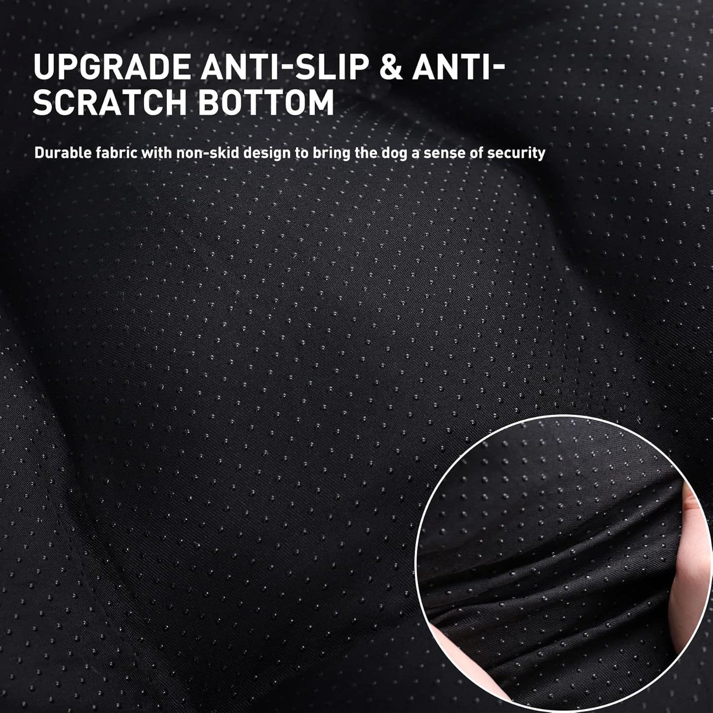 KSIIA Washable Dog Bed Deluxe Plush Dog Crate Beds Comfy Kennel Pad Anti-Slip Pet Sleeping Mat for Large, Jumbo, Medium, Small Dogs Breeds, 35" x 23", Brown