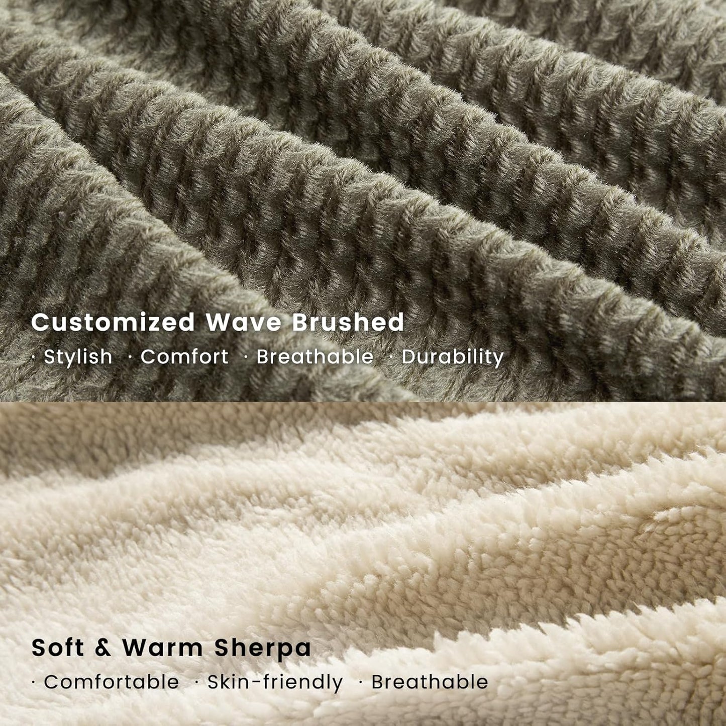 Miguel Dog Bed with Removable Cushion/Pillow for Medium Small Dogs, Washable Pet Bed with Side Easy to Wash Puppy Bed, Large Rectangle Cat Bed for Indoor Cat with Anti-Slip Bottom, Khaki 35 Inch