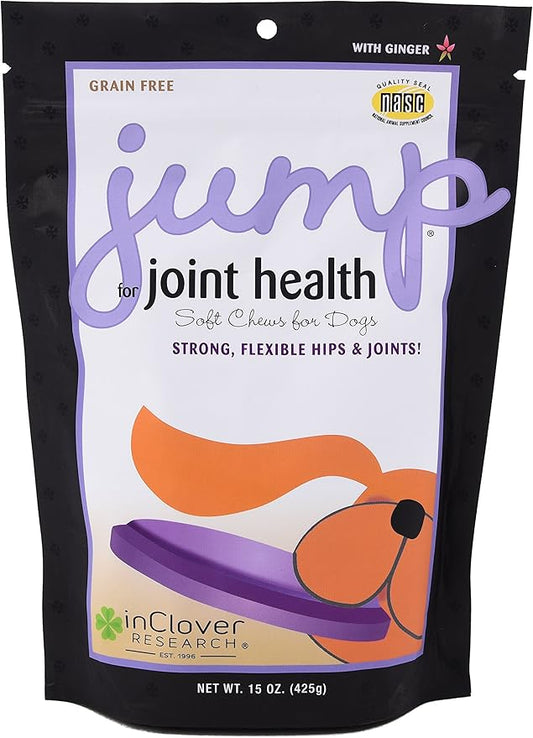 Jump Soft Chews for Daily Joint Care and Endurance Support for Dogs