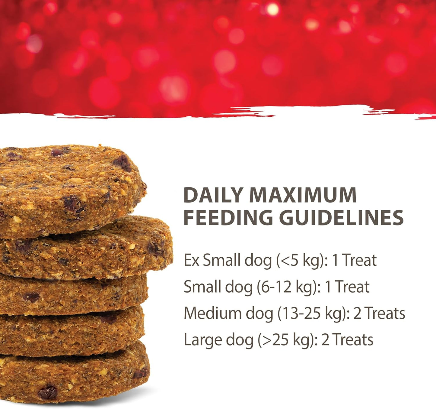 Caledon Farms Turkey with Cranberry Protein Cookies Dog Treat Biscuits, No Additives, Preservatives Free, 9.5 Ounces (Pack of 4)