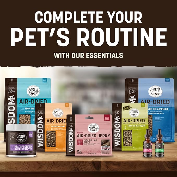 Earth Animal No Hide Small Long Lasting Dog Chew Rolls, Beef, Chicken and Salmon Variety Pack - 6 Count