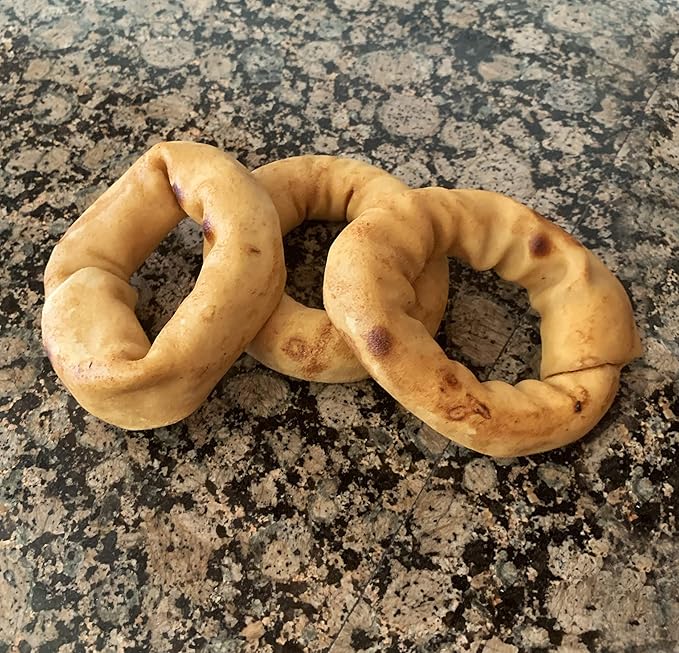 Pet Factory American Beefhide 3" Donuts Dog Chew Treats - Chicken Flavor, 8 Count/1 Pack