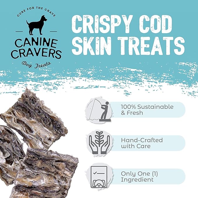 Canine Cravers Single Ingredient Dog Treats – Healthy and Nutritious Human Grade Air Dried Hypoallergenic Pet Food - Grain Free, Gluten Free and No Soy – 100% All Natural Variety 3 Pack