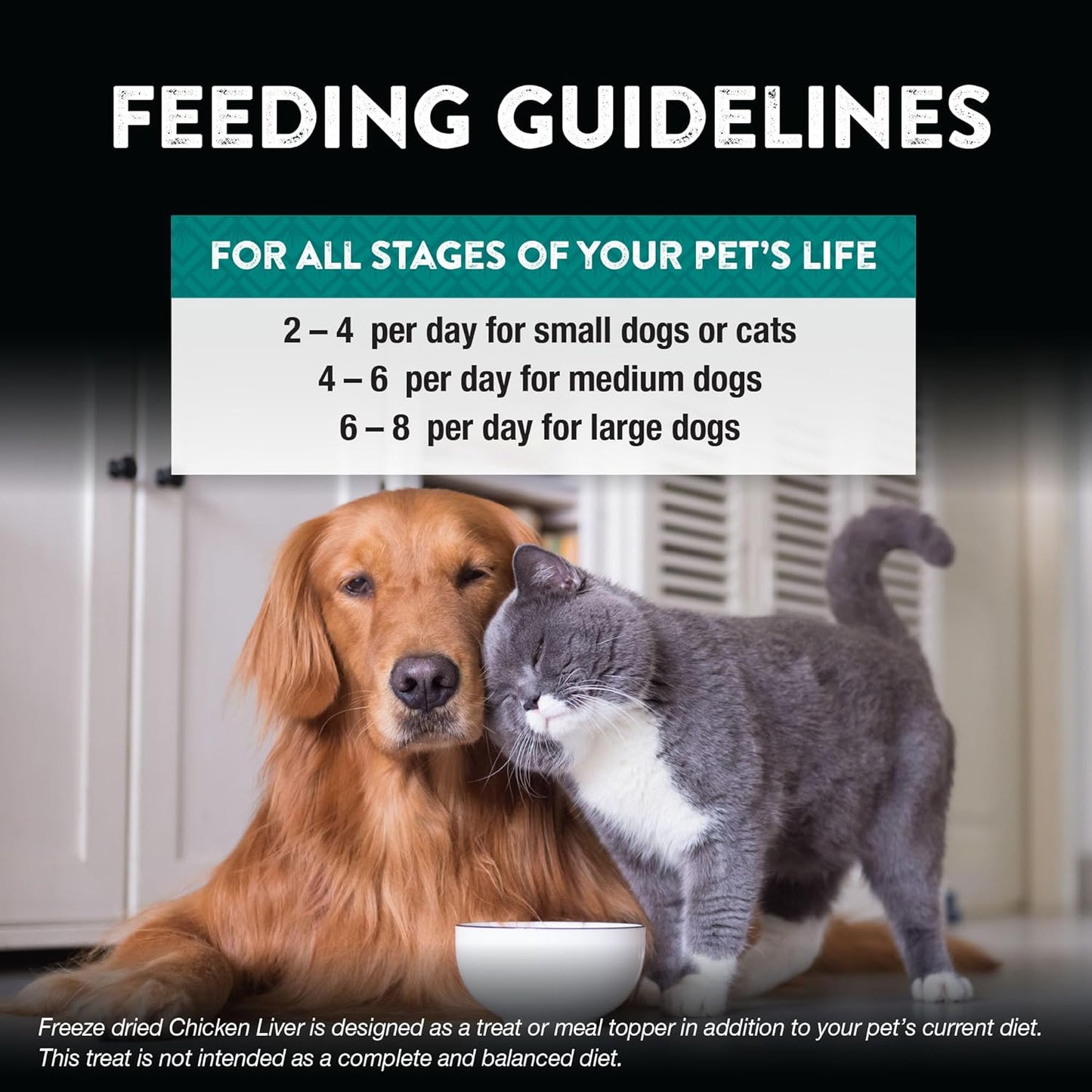 Northwest Naturals Raw Rewards Freeze-Dried Chicken Liver Treats for Dogs and Cats - Bite-Sized Pieces - Healthy, 1 Ingredient, Human Grade Pet Food, All Natural, Proudly Made in USA, 3 Oz (Pack of 1)