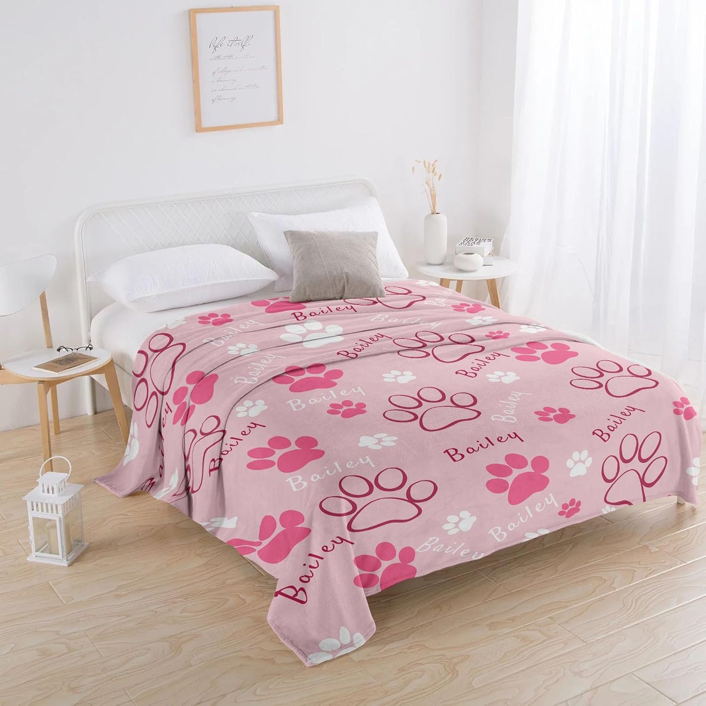 Funny DIY Personalized Pet Memorial Blanket Pet Memorial Gifts for Dogs Cats Loss of Dog Sympathy Gift Bereavement Remembrance Pets Loss Gifts Custom Dog Blanket with Name