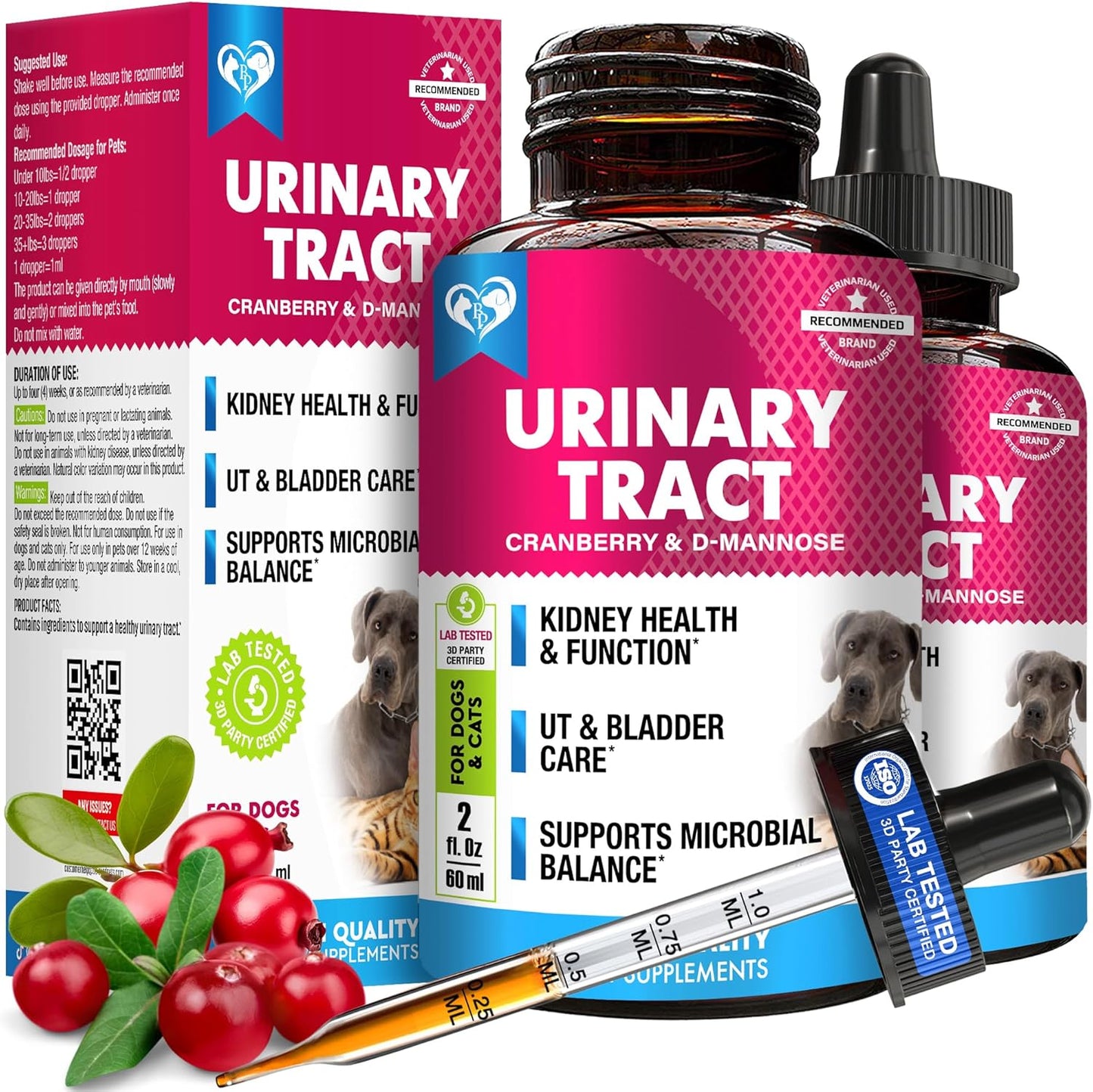Natural Urinary Tract Supplement for Dogs and Cats