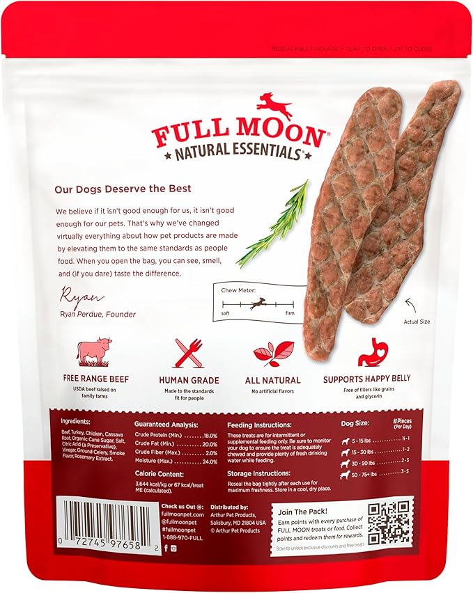 Full Moon Essential Beef Tenders 14.0 oz