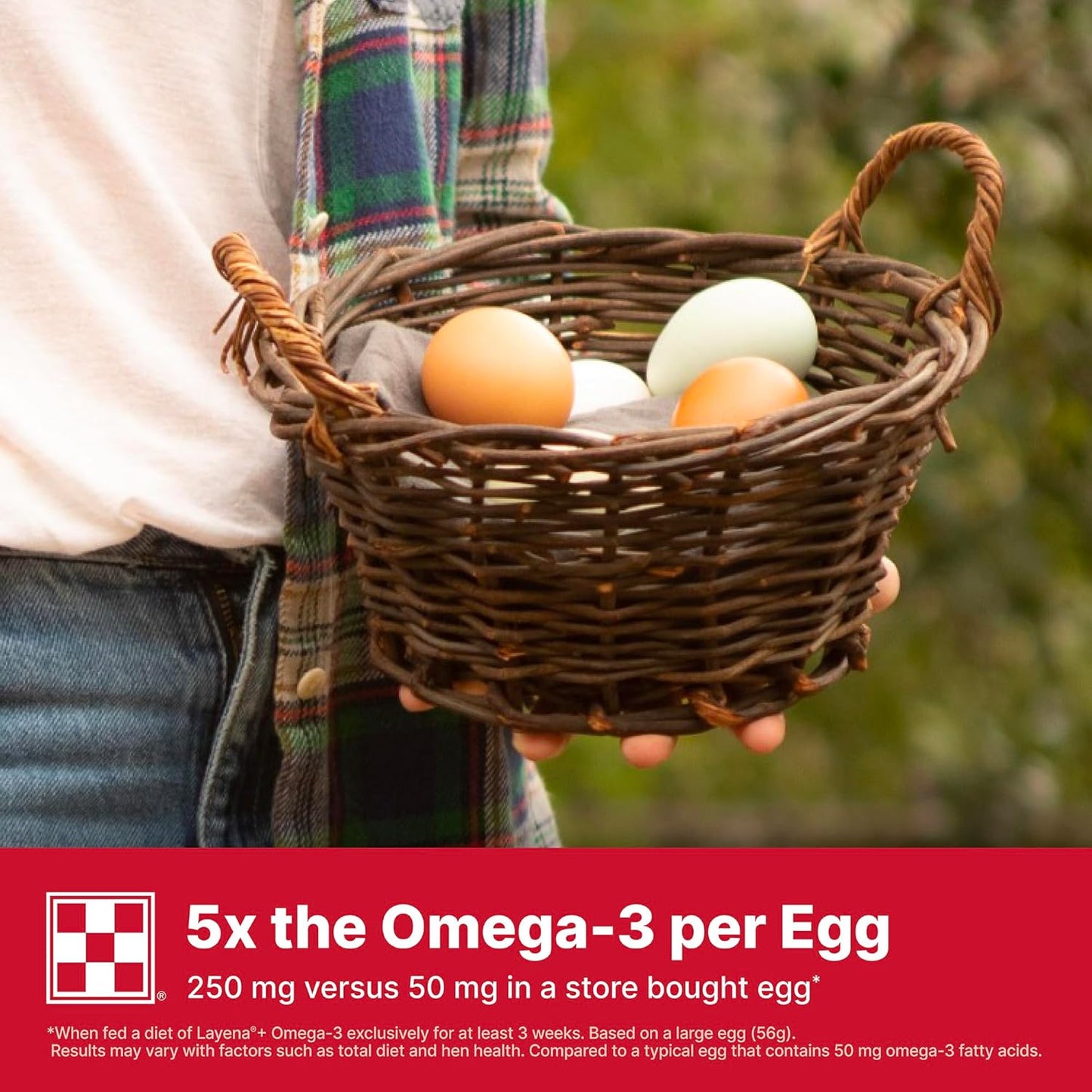 Purina® Layena®+ Omega-3 Chicken Feed Pellets, 10 Pound Bag