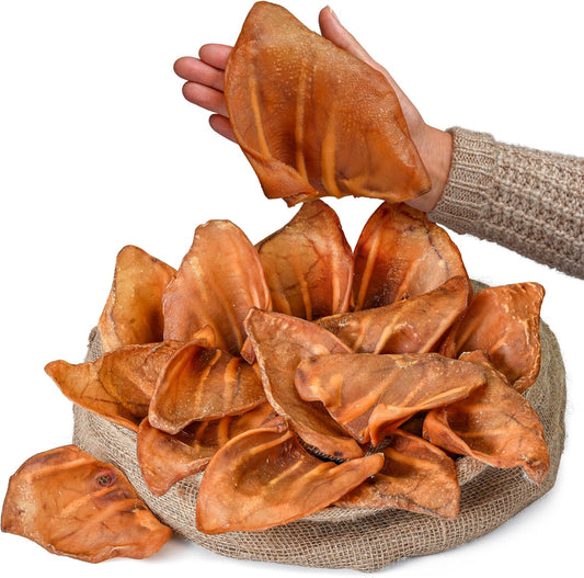 Natural Dog Treats – 15 Count (1.4 lb) | Single Ingredient | Rawhide Alternative | Healthy Chews for All Breed