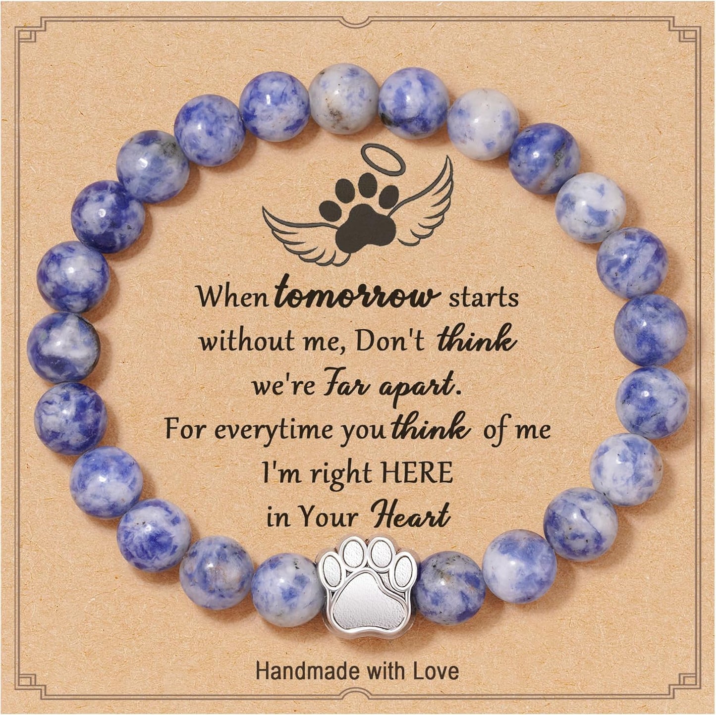 FYUKISS 𝗣𝗲𝘁 𝗠𝗲𝗺𝗼𝗿𝗶𝗮𝗹 𝗚𝗶𝗳𝘁𝘀 𝗳𝗼𝗿 𝗪𝗼𝗺𝗲𝗻/𝗠𝗲𝗻, Multiple Colors Available: Pink, Black, Mixed, Purple, Blue