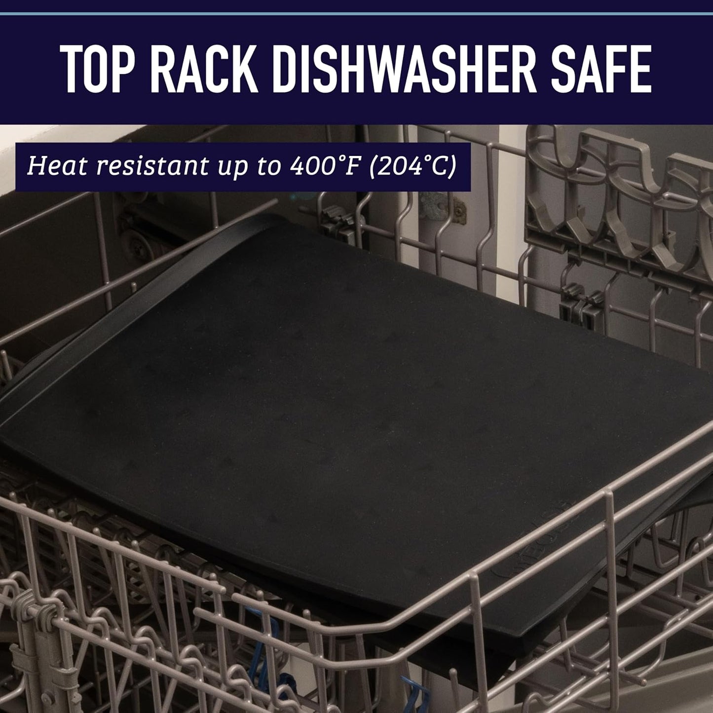 Leash Boss Dog Food Mat – Waterproof Silicone Pet Feeding Mat with Raised Edges for Dogs & Cats, Non-Slip Placemat for Food & Water Bowls, Spill-Proof Floor Protection, Easy to Clean(Beige,ML-20"x13")