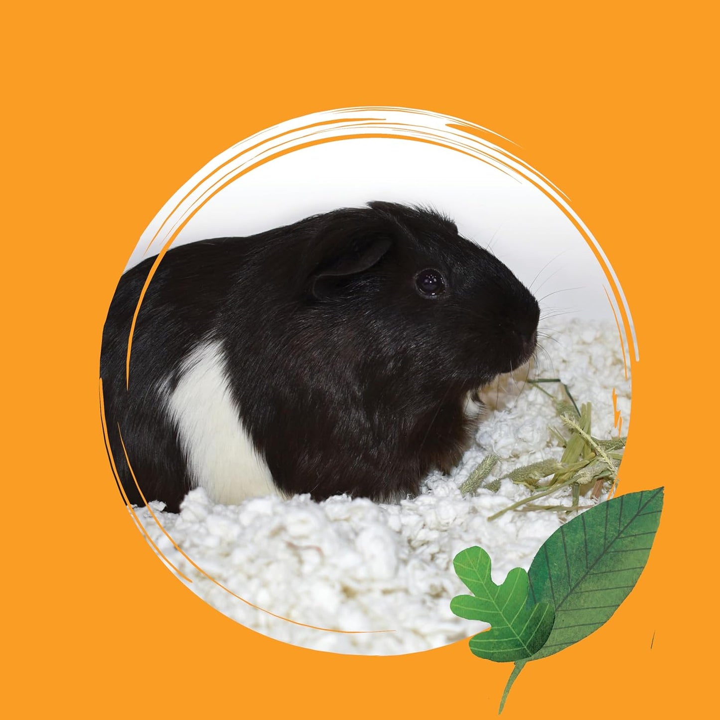 CritterCare Natural Snowflake Paper Small Pet Animal Bedding - Odor Control, Unscented, 99% Dust Free, Super Absorbent, White, 23L, Great for Rabbits, Guinea Pigs, Hamsters, Gerbils, Mice, Rats