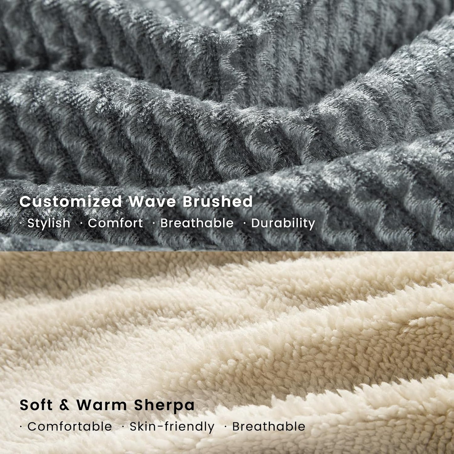 Miguel Dog Bed with Removable Cushion/Pillow for Medium Small Dogs, Washable Pet Bed with Side Easy to Wash Puppy Bed, Large Rectangle Cat Bed for Indoor Cat with Anti-Slip Bottom, Gray 25 Inch