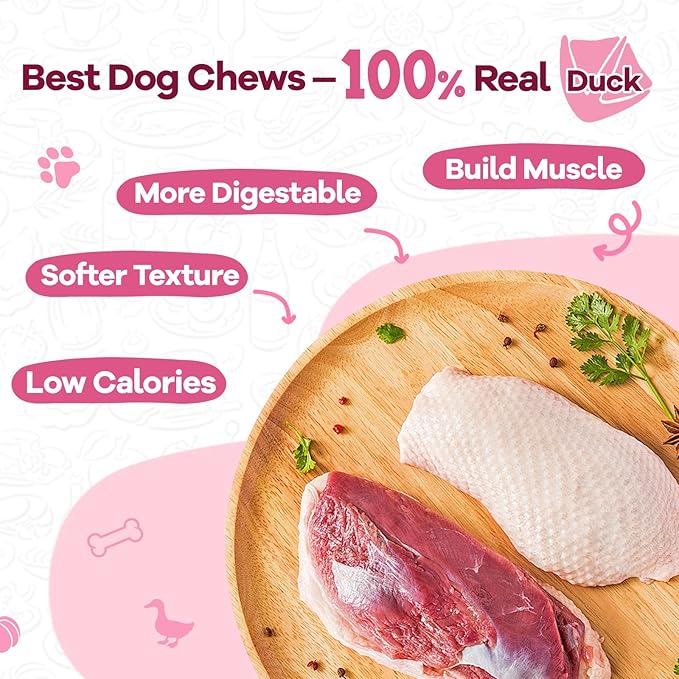 Dog Treats Pumpkin Biscuits Sticks w/Duck Low Fat Dog Snacks, Healthy Biscuits with Taurine for Small Dogs, 12.5 oz