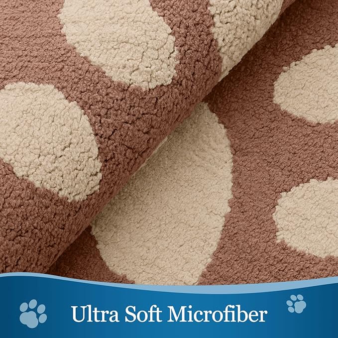 Buganda Dog Door Mat for Muddy Paws, Absorbent Dirt Trapper Washable Indoor Doormats, Non Slip Low-Profile Mud Mat for Dogs, Front Entrance Doormat for Inside Floor (40x32 Inches, Camel)