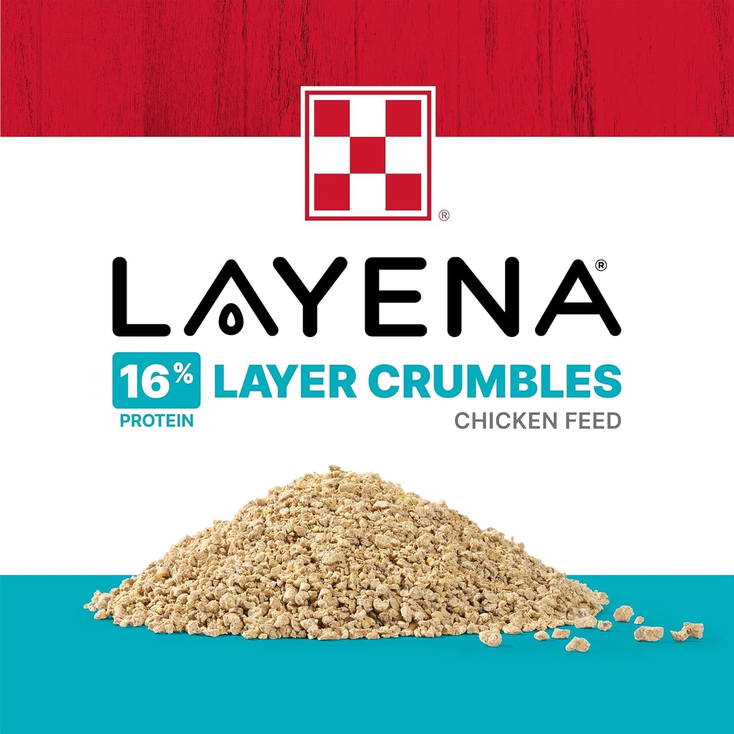 Purina® Layena® Crumbles Chicken Food, 25 Pound Bag