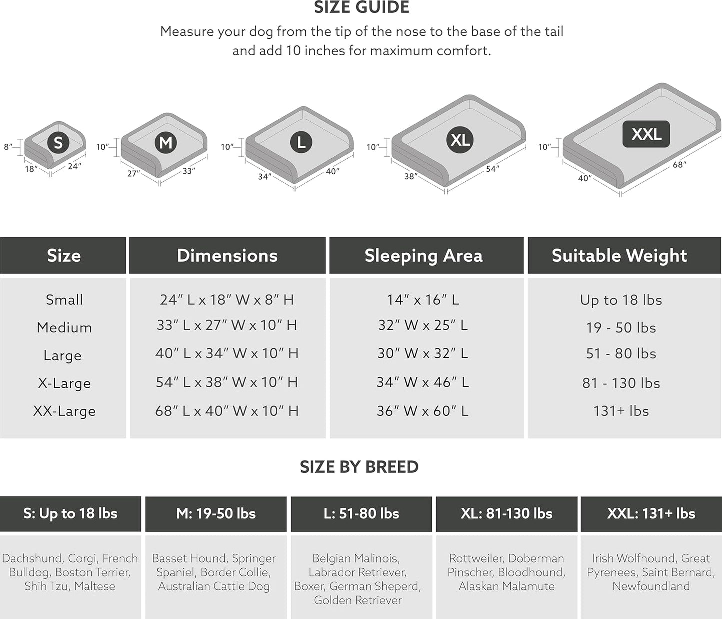 K9 Ballistics Tough Orthopedic Small Bolster Dog Bed - Washable, Durable and Water Resistant Dog Bed - Made for Toy and X-Small Dogs, 24"x18", Sandstone