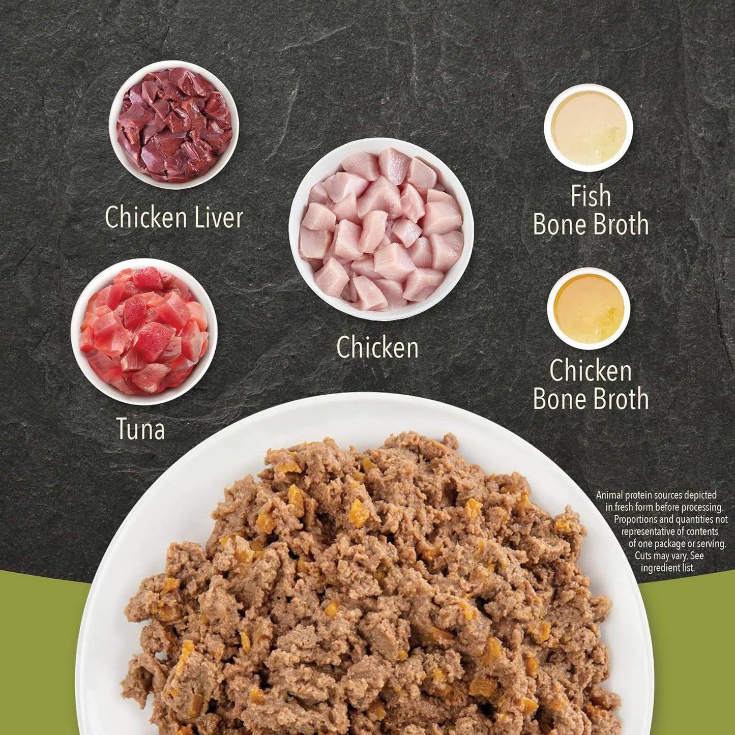 ACANA Premium Pate Kitten Wet Cat Food in Bone Broth Chicken + Tuna Recipe 3oz Cans (24 Count)