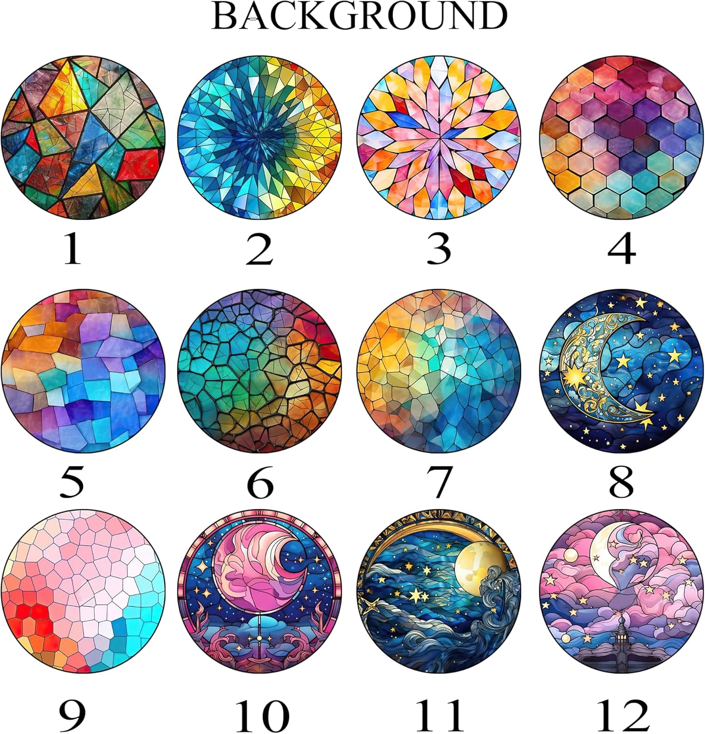 Lovely POD Personalized Cat Stained Glass Suncatcher, Memorial Keepsake Remembrance Gift for Fur Lovers, Custom Name Pet Photo Ornament Window Hanging, Home Decor, Sympathy Gift for Loss of Cat