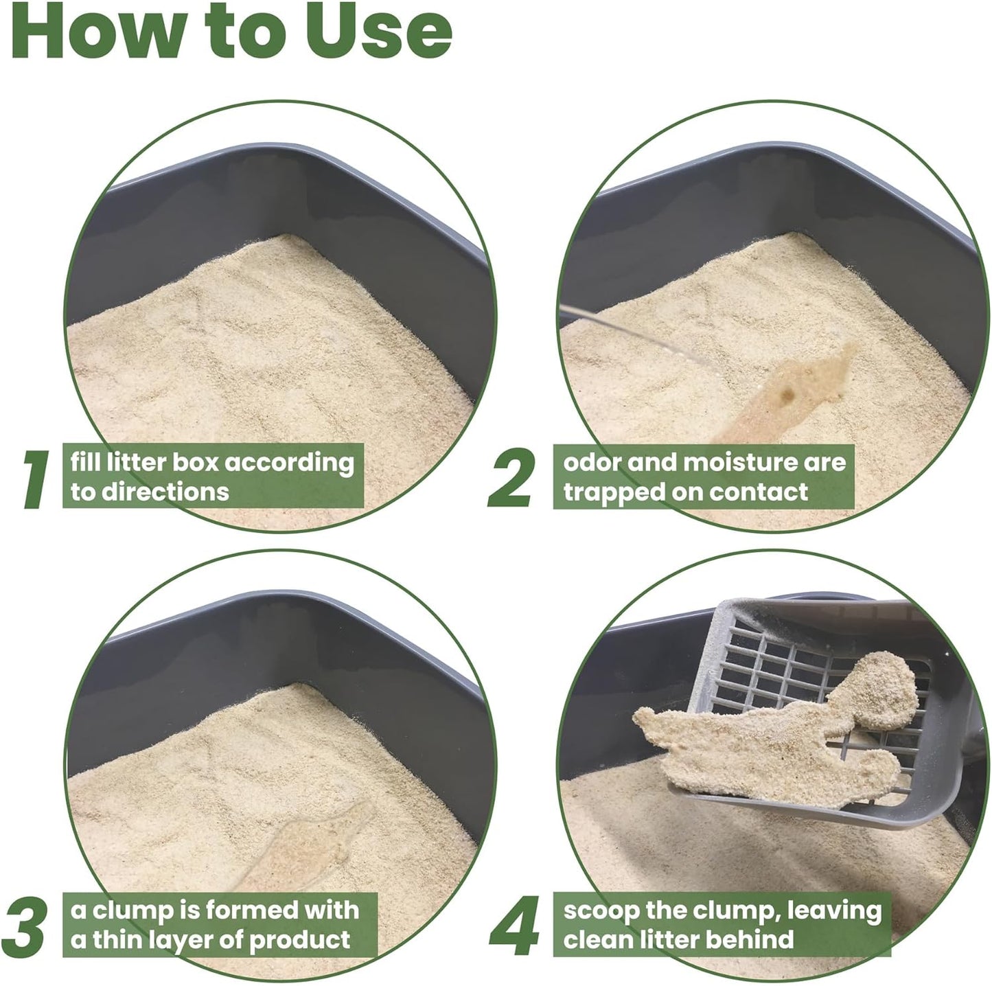 almo nature Cat Litter 2,27 Kg/5 lb (76) (Pack of 4)