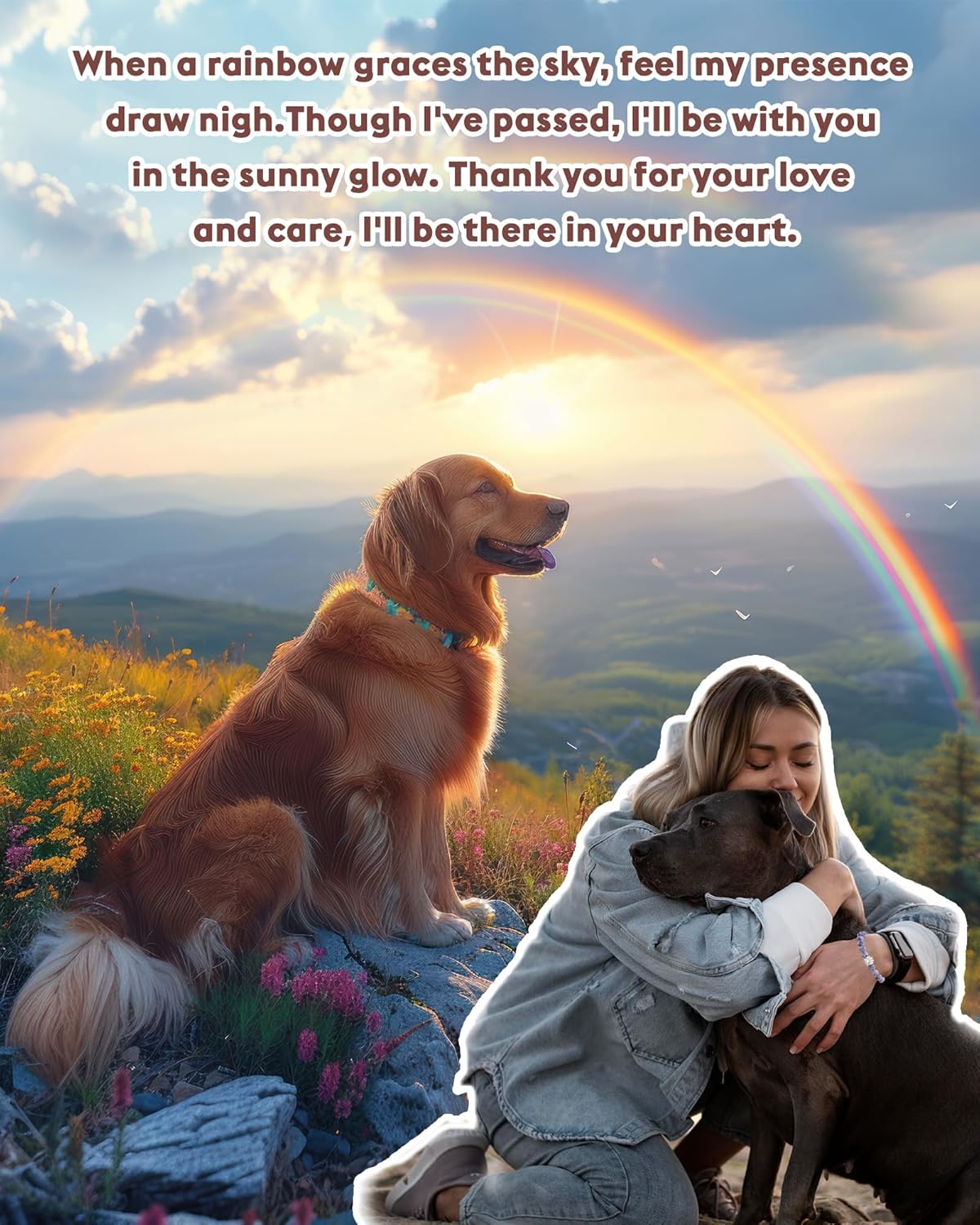 FYUKISS 𝗣𝗲𝘁 𝗠𝗲𝗺𝗼𝗿𝗶𝗮𝗹 𝗚𝗶𝗳𝘁𝘀 𝗳𝗼𝗿 𝗪𝗼𝗺𝗲𝗻/𝗠𝗲𝗻, Multiple Colors Available: Pink, Black, Mixed, Purple, Blue