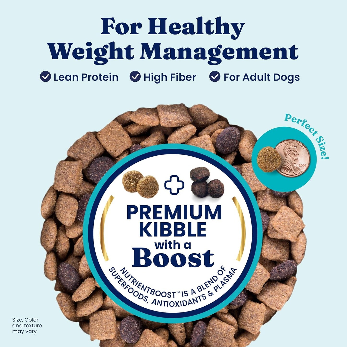 Solid Gold Healthy Weight Management Dry Dog Food for Adult & Senior Dogs - Real Chicken, Probiotics & Omega 3 Fish - Grain Free Dry Dog Food for Healthy Weight & Gut Health - Nutrientboost – 22LB