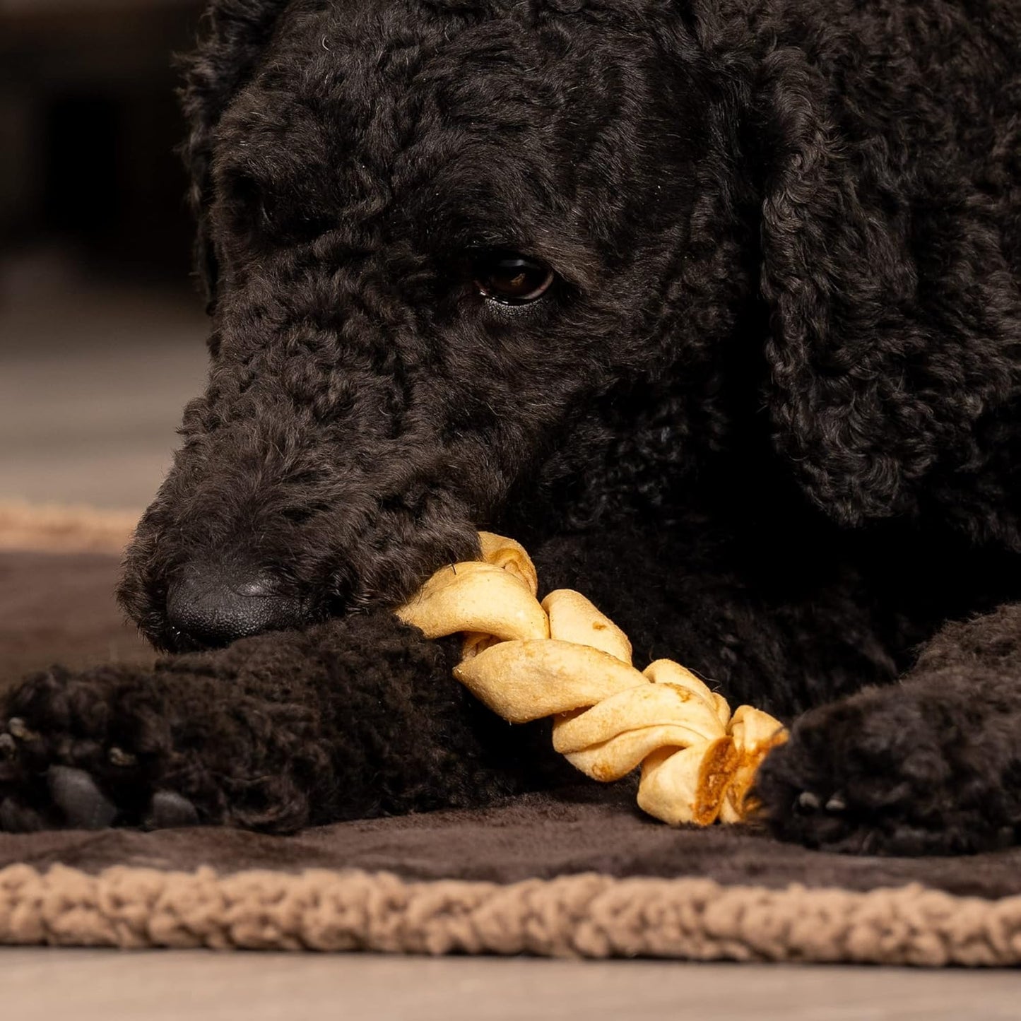 Pet Factory American Beefhide 6" Braided Sticks Dog Chew Treats - Chicken Flavor, 14 Count/1 Pack