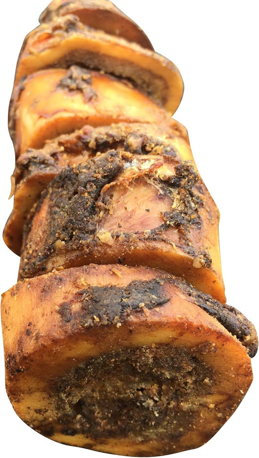 K9 Connoisseur Beef Marrow Dog Bones for Small Breed Dogs USA Made Natural Long Lasting Single Ingredient Doggie Delight Filled Bone Slice Chew Treat Best for Dogs Or Puppies Upto 15 Pounds - 1 Pack