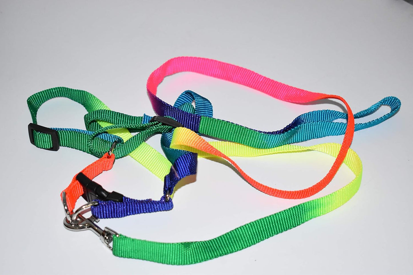 Mini Pig Adjustable Harness Leash for Hog Piggy and Other Small Animals -Ferret, Rabbit, Dog, Cat