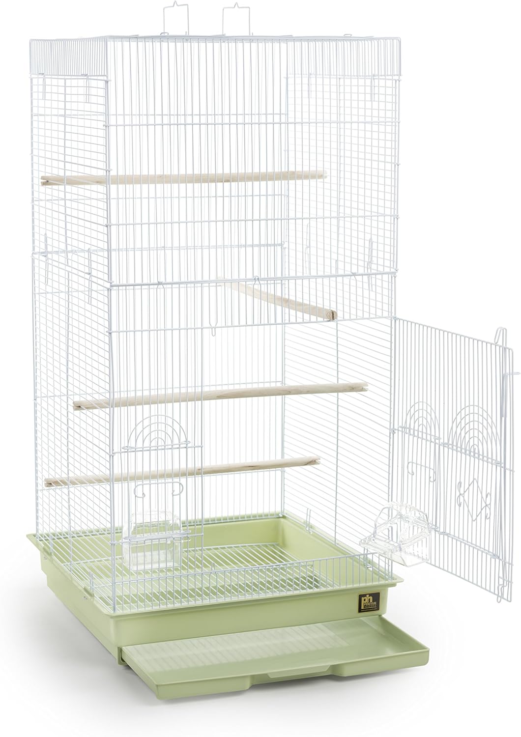 Prevue Pet Products SPECONO1818H-SG Tall Tiel Cage, Sage Green