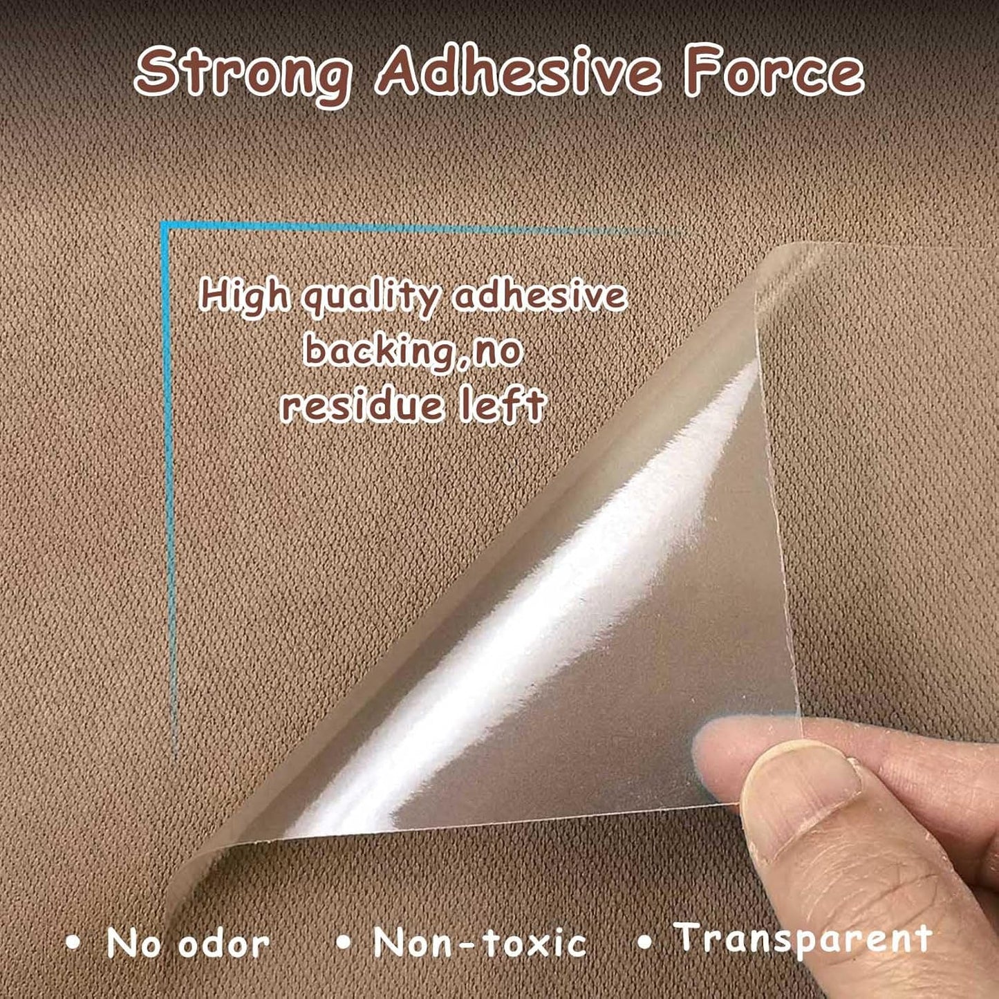 Anti Cat Scratch Furniture Protector, 12-Pack Couch Shield, Heavy-Duty Scratching Deterrent for Sofa Corners, Walls, Doors (20)