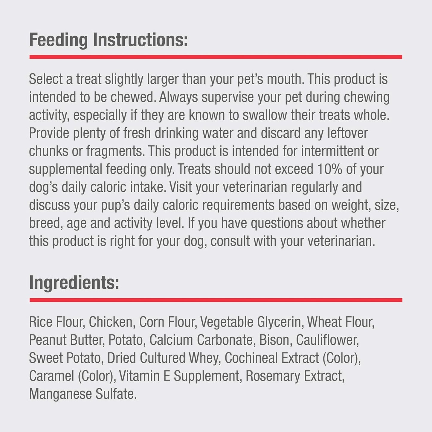 Dreambone Puffy Rolls Chews for Dogs, 8 Count, Treat Your Dog to Easy-to-Digest Rawhide-Free Chews Made with Real Peanut Butter and Bison