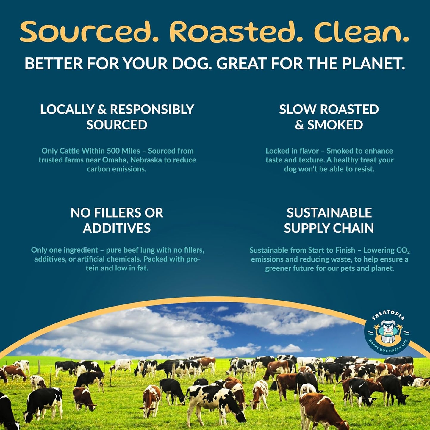 Mixed Beef Tendon Twisters Dog Treats, 8 Ounce Bag - All-Natural, Sustainable, Healthy, High Protein, Hand-Trimmed, Slow-Roasted, Made in The USA, Nutritious, No Additives, No Fillers