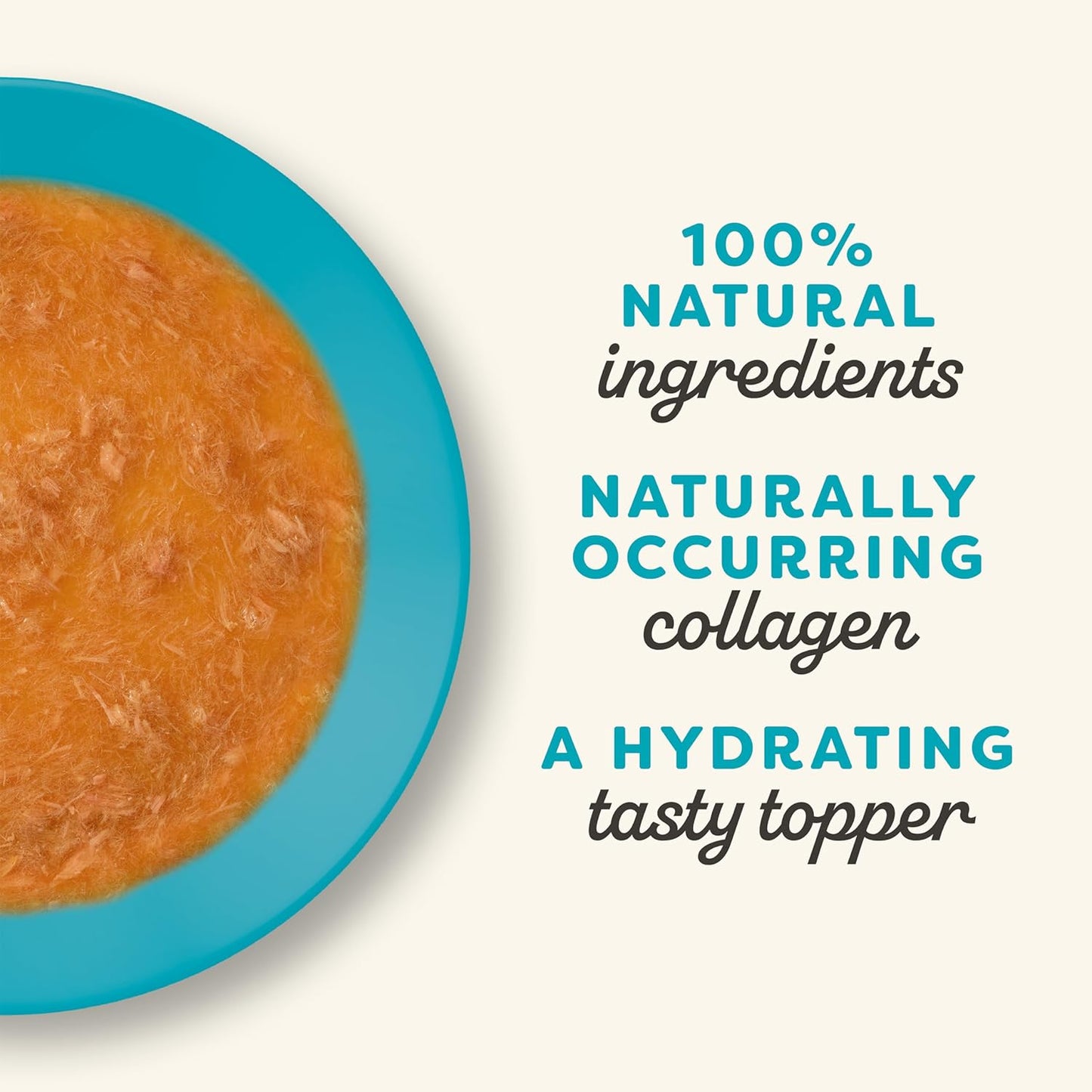 Applaws Natural Wet Cat Food in Topper, Limited and Natural Ingredients, High Protein with No Artificial Additives, Tuna Fillet Bone Broth (12 x 3oz Resealable Spout Pouches)