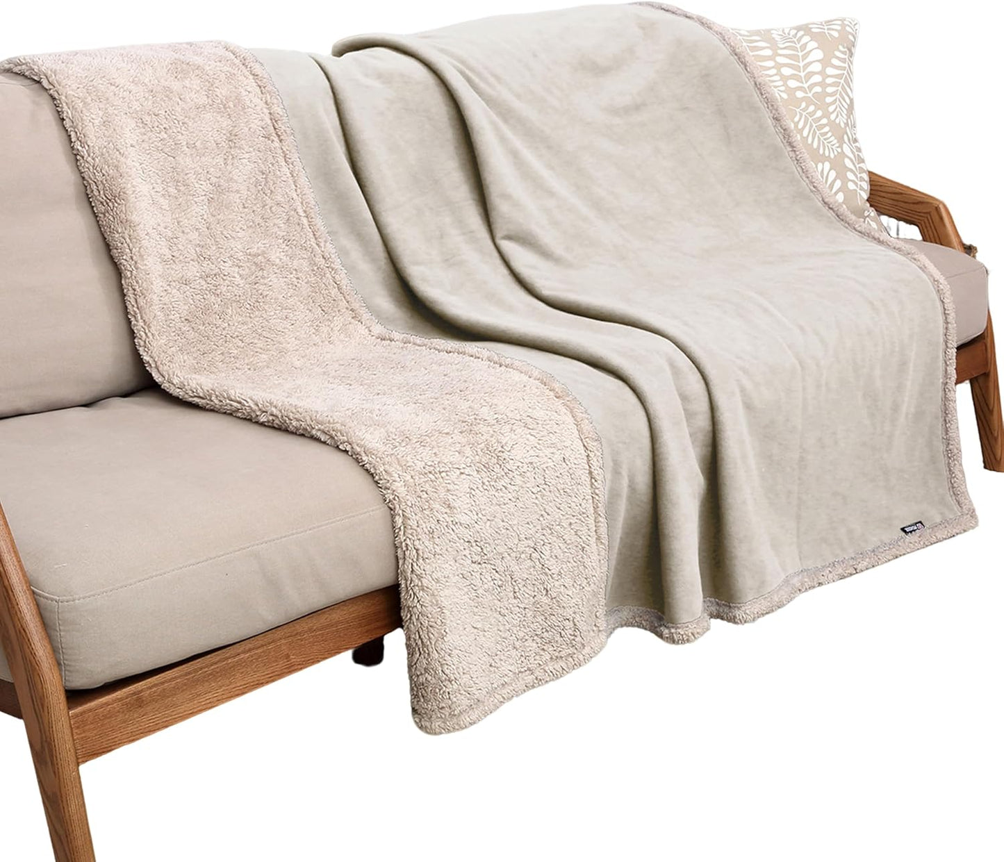 Kritter Planet Waterproof Dog Blanket, Reversible Water Proof Pet Blanket for Couch, Bed & Sofa, Washable Couch Covers for Large Dogs - Protects Furniture from Fur, Dirt, and Accidents