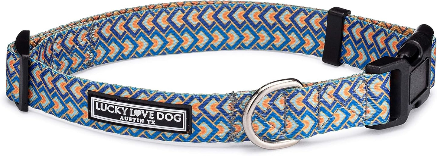 Lucky Love Dog Collars, Comfortable, Soft, Cute Dog Collar for Small Medium Large Dogs, Murphy, Large