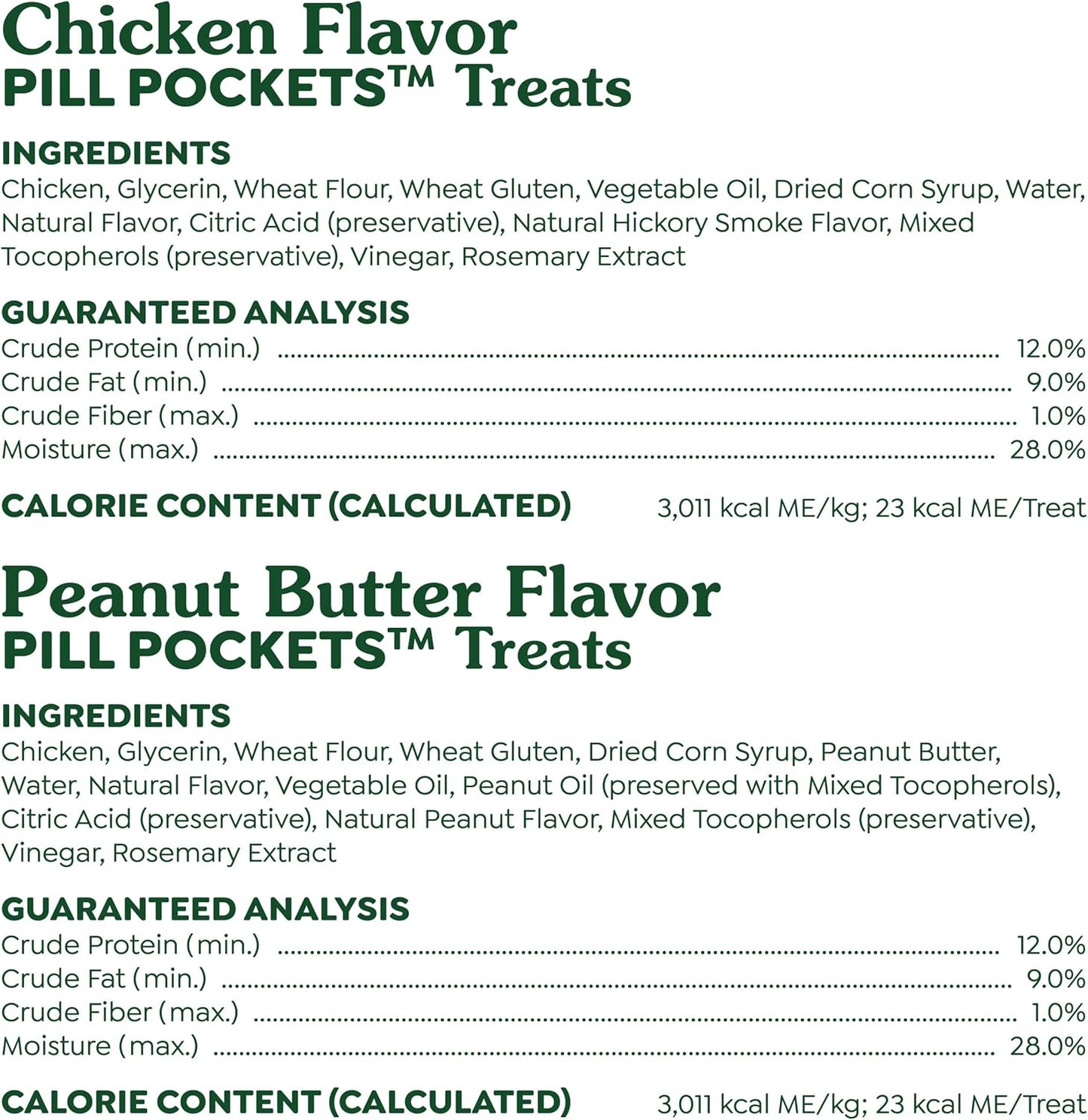 Greenies Pill Pockets for Dogs Large Size, Soft Dog Treats, 15.8 oz. Pouch Variety Pack, Two Flavors (60 Treats)